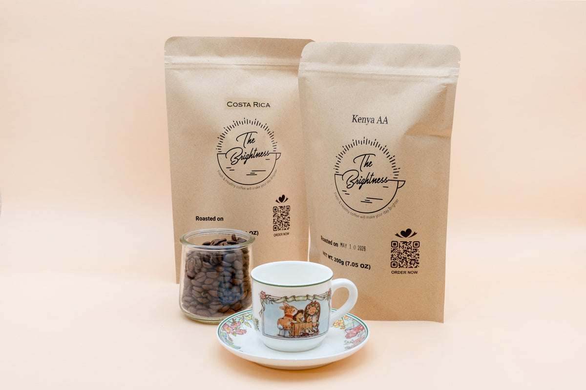 Fresh Roasted Whole Bean Coffee (7.05oz,200g)